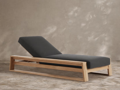 Canyon Outdoor Teak Chaise