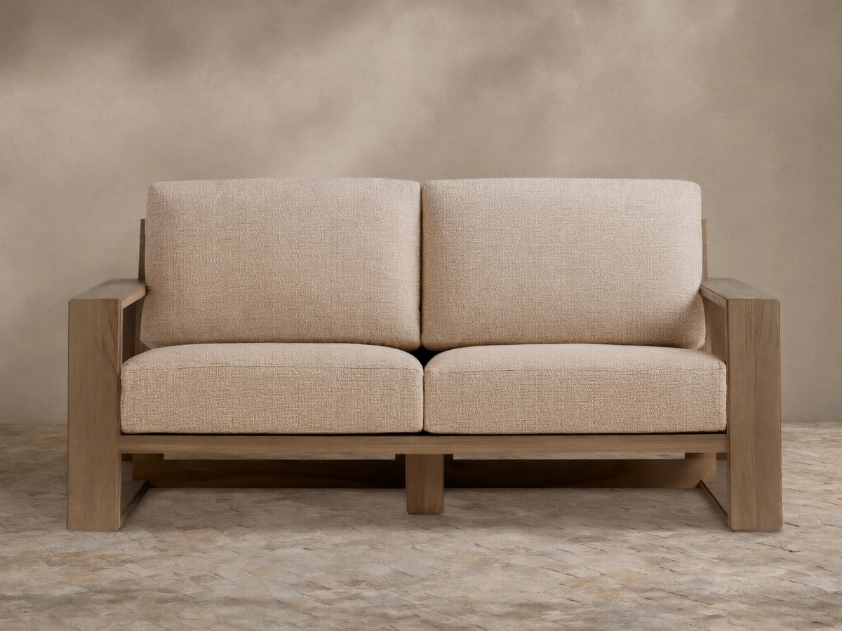 Canyon Outdoor Teak Sofa
