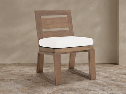 Canyon Outdoor Teak Dining Side Chair