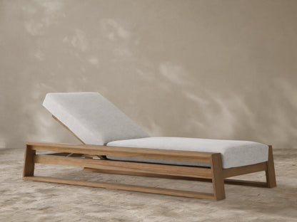 Canyon Outdoor Teak Chaise