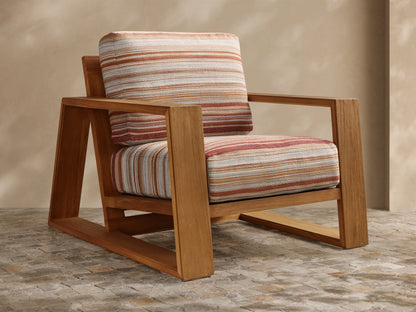 Canyon Outdoor Teak Lounge Chair