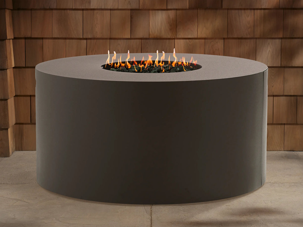 Coden Outdoor Round Propane Fire Pit