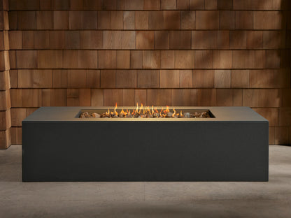 Coden Rectangular Propane Fire Pit