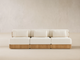 TWILLY PEARL / NATURAL TEAK