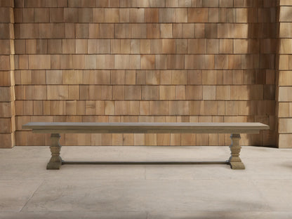 Hamptons Outdoor Dining Bench