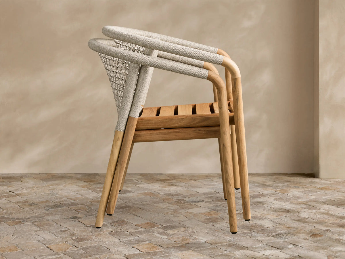 Kaia Outdoor Dining Chair with Cushion