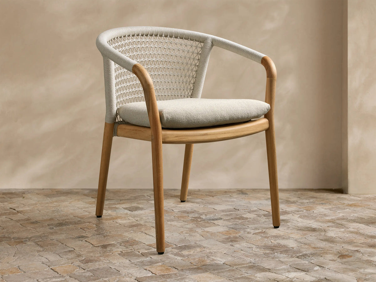 Kaia Outdoor Dining Chair with Cushion