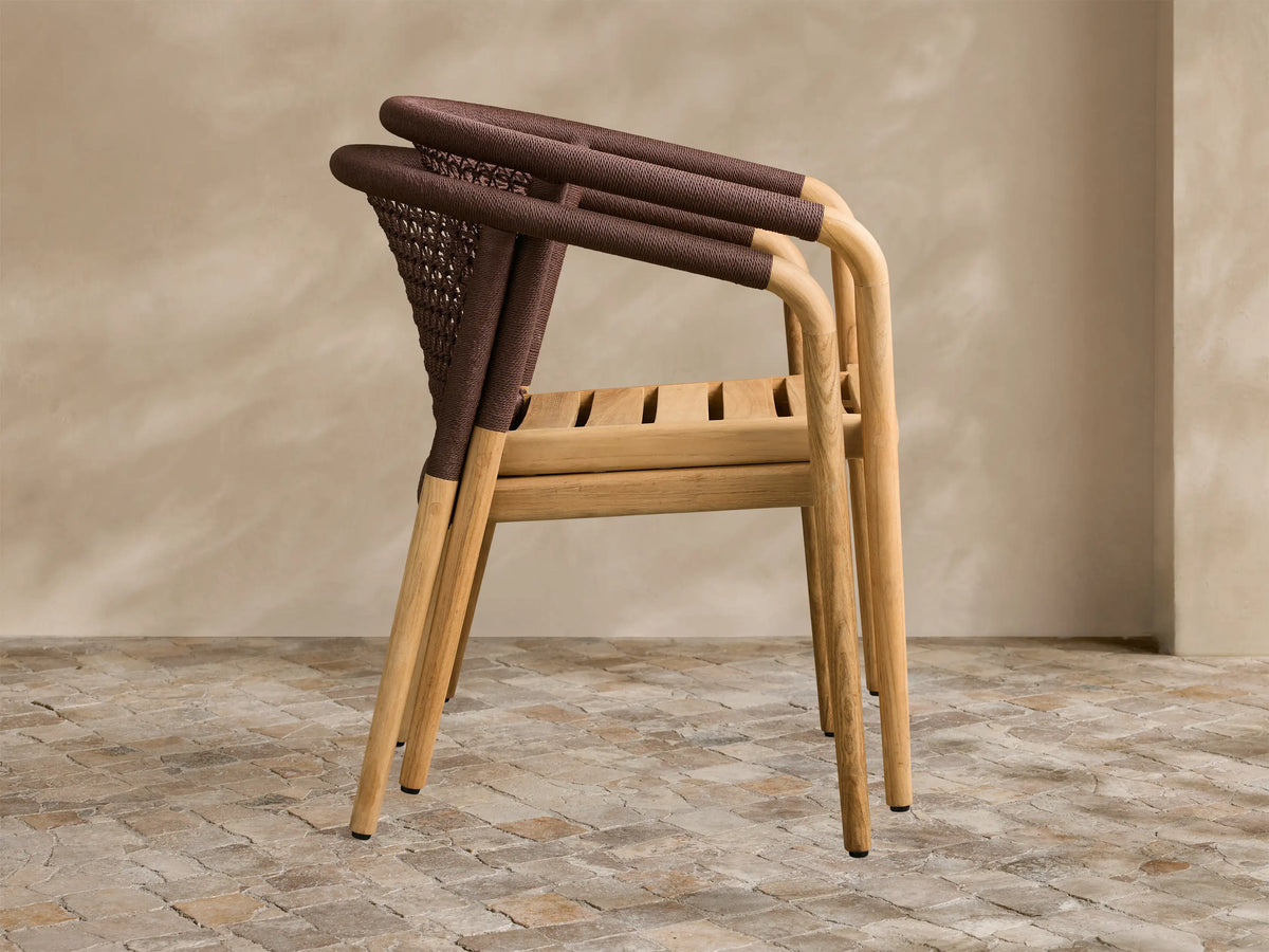 Kaia Outdoor Dining Chair with Cushion