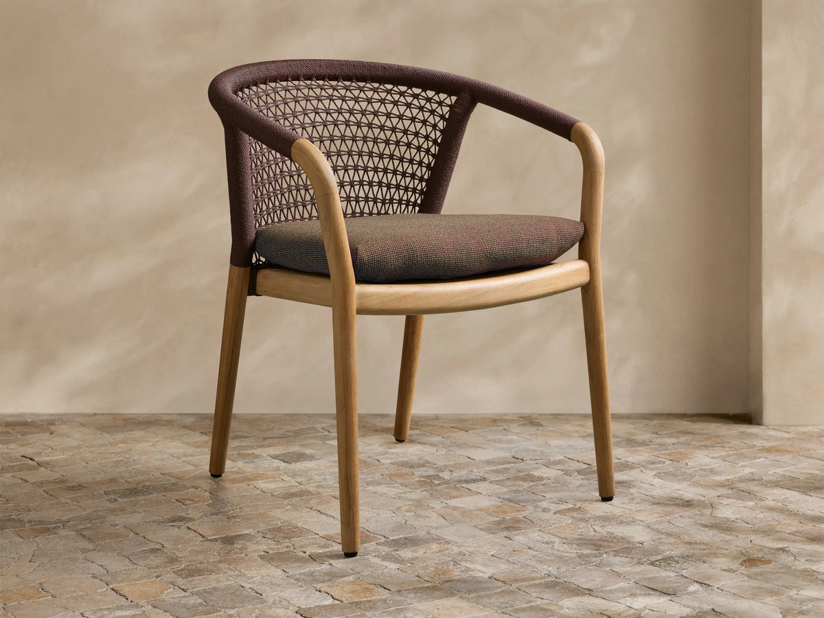 Kaia Outdoor Dining Chair with Cushion