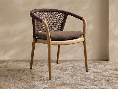 Kaia Outdoor Dining Chair with Cushion
