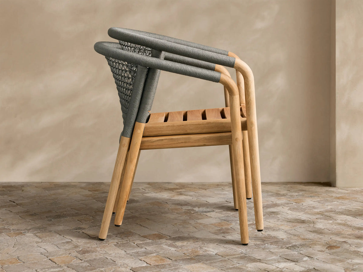 Kaia Outdoor Dining Chair with Cushion