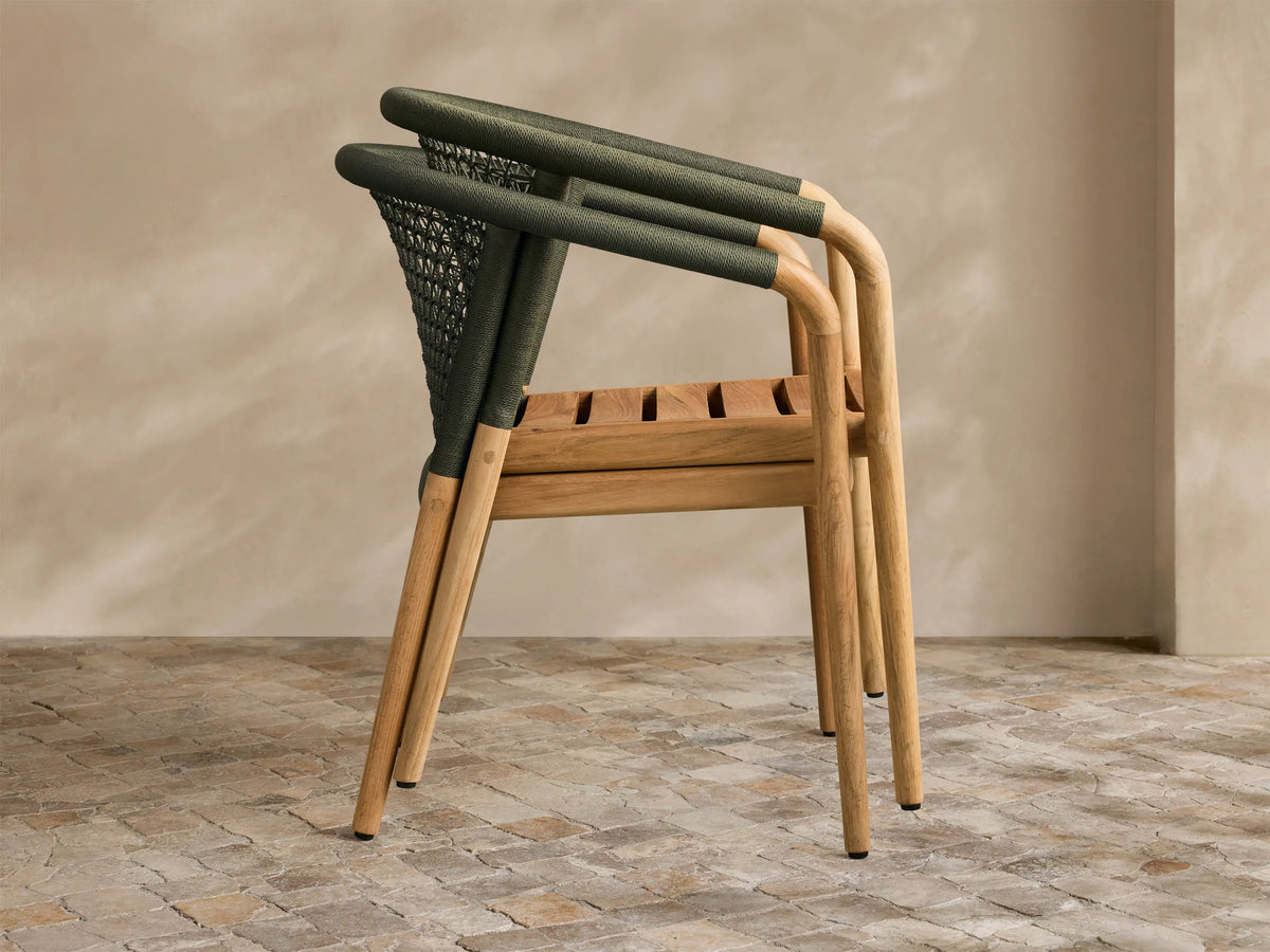 Kaia Outdoor Dining Chair with Cushion
