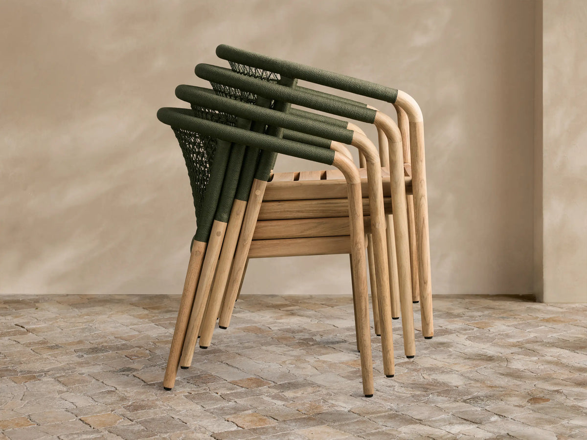 Kaia Outdoor Dining Chair with Cushion
