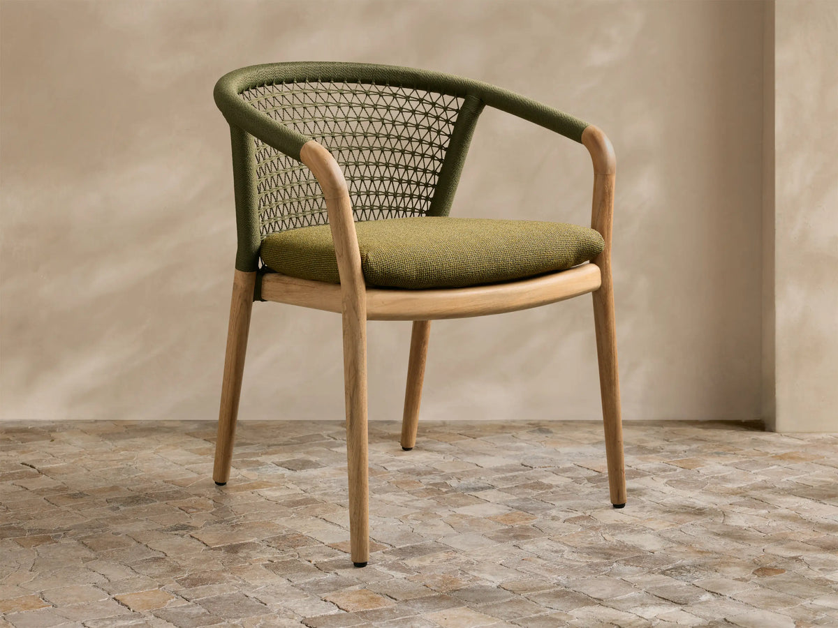 Kaia Outdoor Dining Chair with Cushion