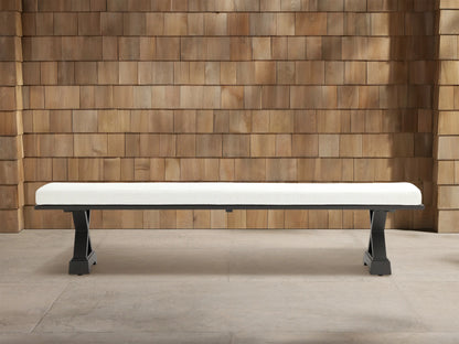 Montego Outdoor Aluminum Dining Bench