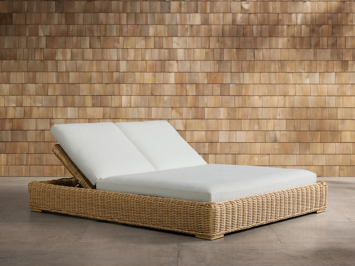 Montauk Outdoor Double Chaise