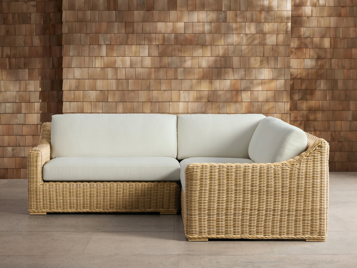 Montauk Outdoor Three-Piece Sectional