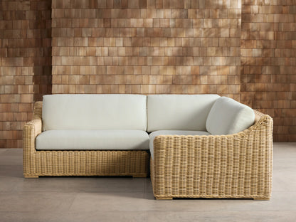 Montauk Outdoor Three-Piece Sectional