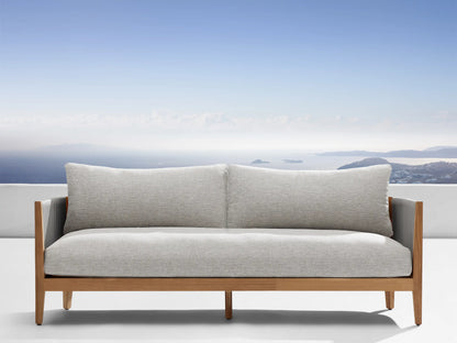 Newport Outdoor Sofa in Shardai Zinc