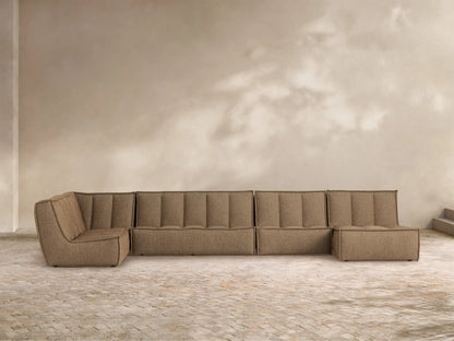 Porto Outdoor Five-Piece Sectional