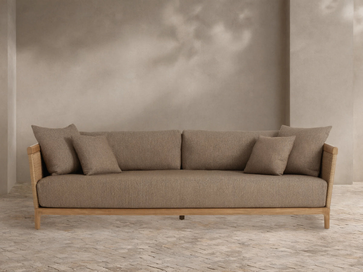 Puglia Outdoor Teak Sofa