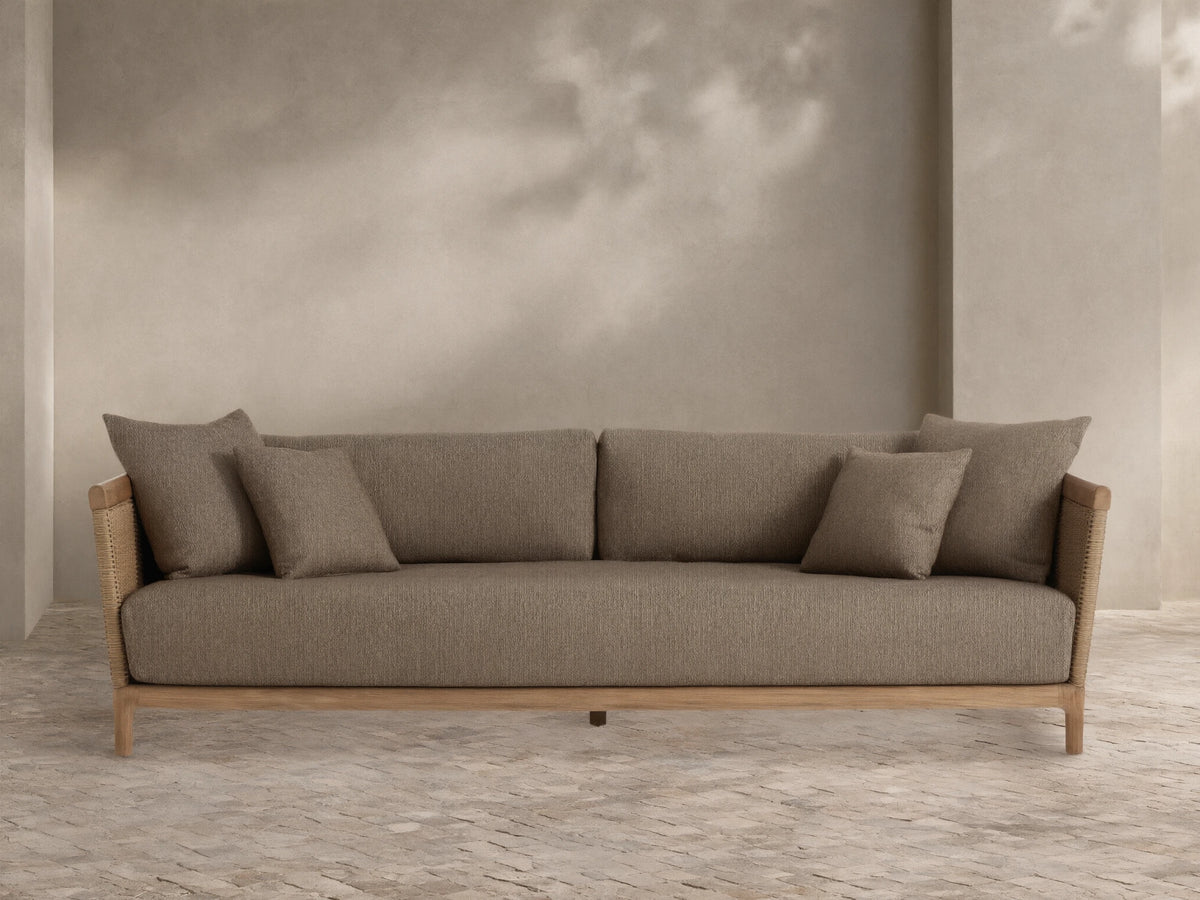 Puglia Outdoor Teak Sofa