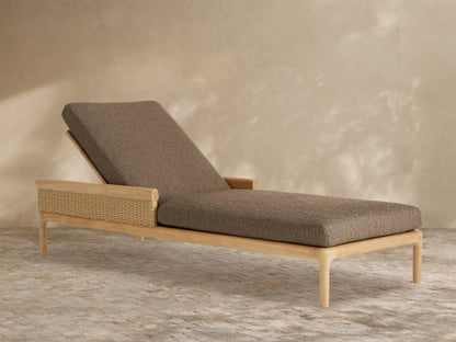 Puglia Outdoor Teak Chaise