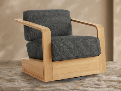 Sonoma Outdoor Teak Swivel Chair