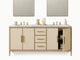 ARABESCATO / BONE / ANTIQUE BRASS