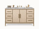 ARABESCATO / BONE / ANTIQUE BRASS