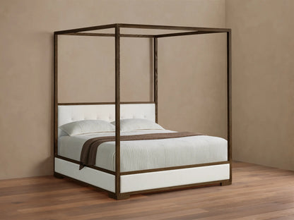 Darien Box-Tufted Canopy Bed