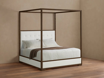 Darien Box-Tufted Canopy Bed
