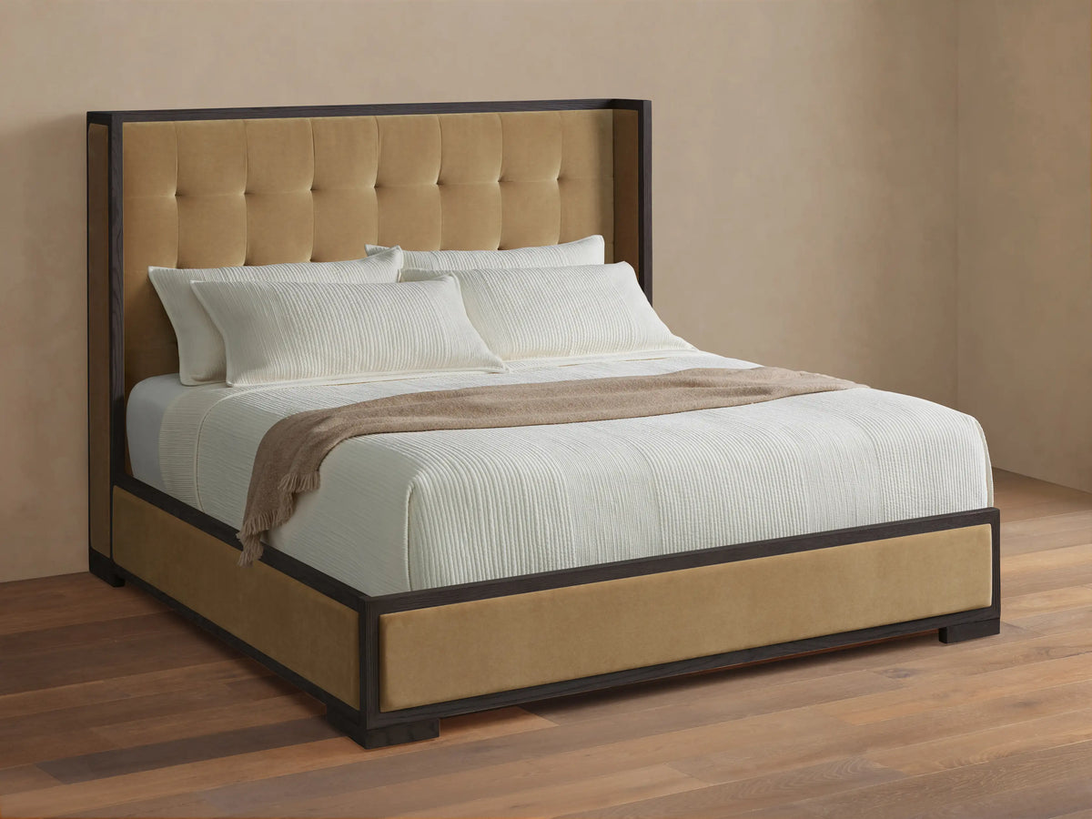 Darien Box-Tufted Shelter Bed