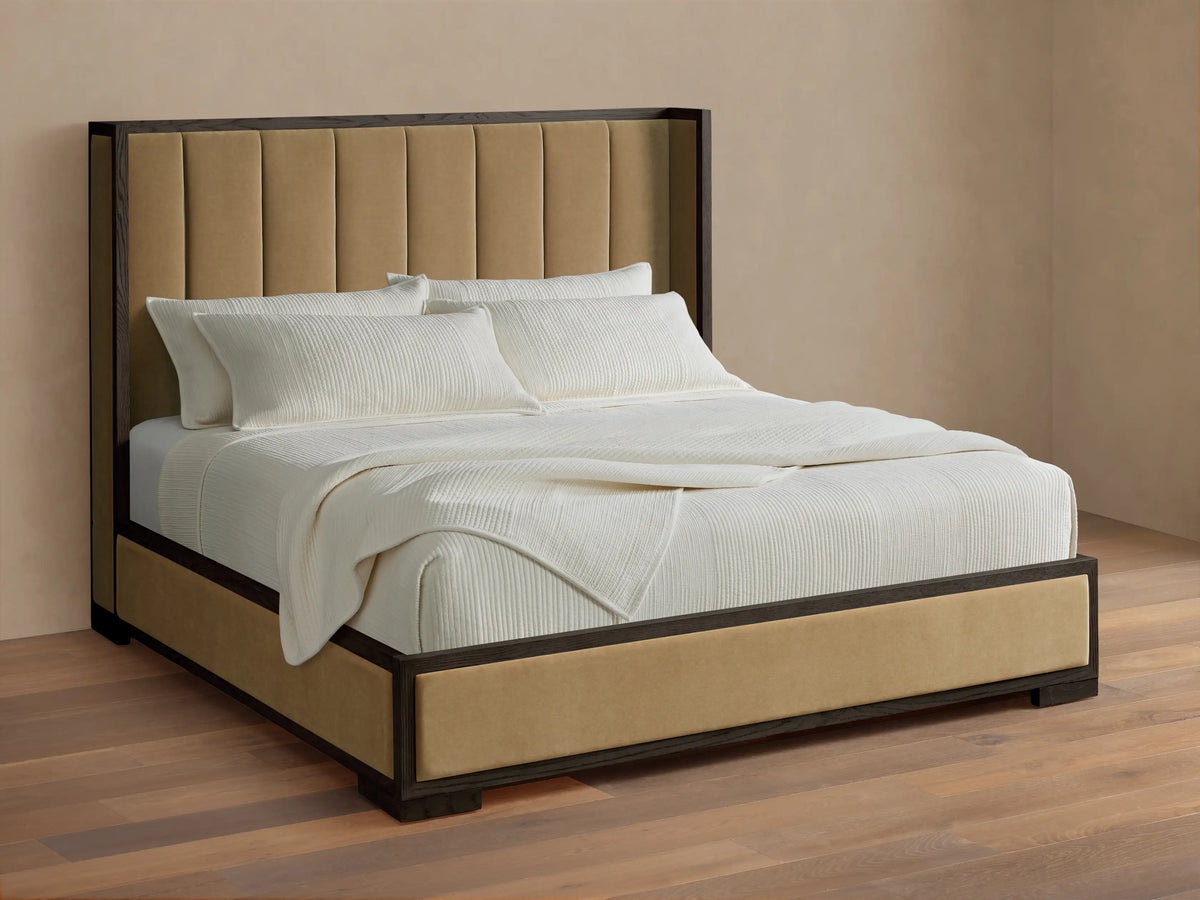 Darien Channel-Stitched Shelter Bed