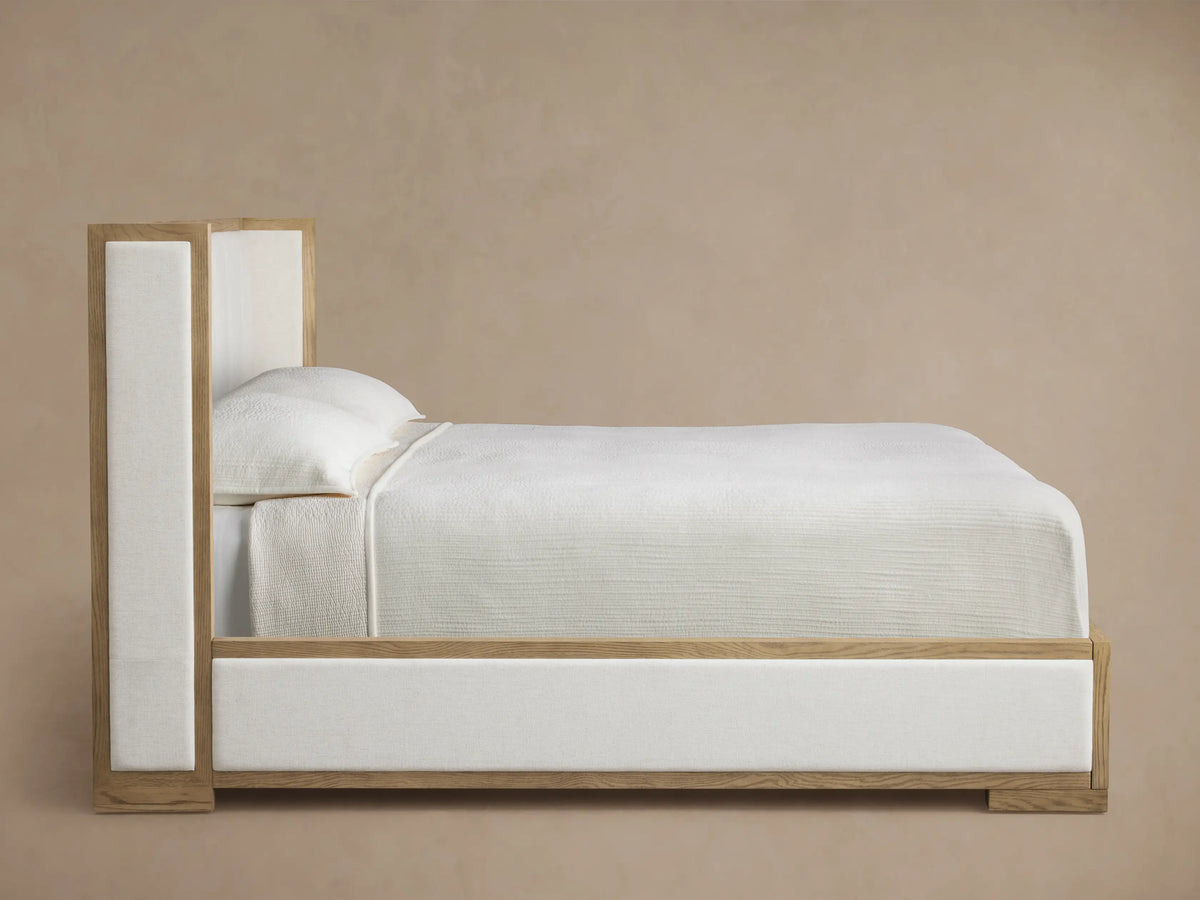 Darien Channel-Stitched Shelter Bed