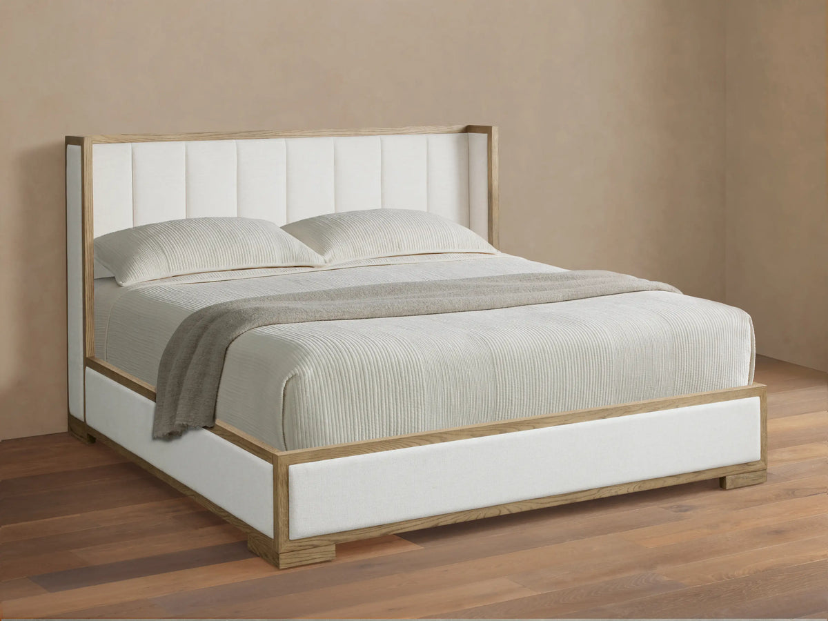 Darien Channel-Stitched Shelter Bed