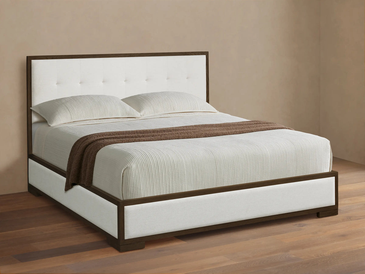Darien Box-Tufted Panel Bed