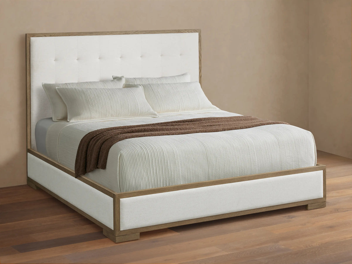 Darien Box-Tufted Panel Bed