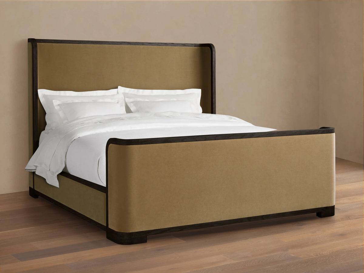 Darien Curved Shelter Bed with High Footboard