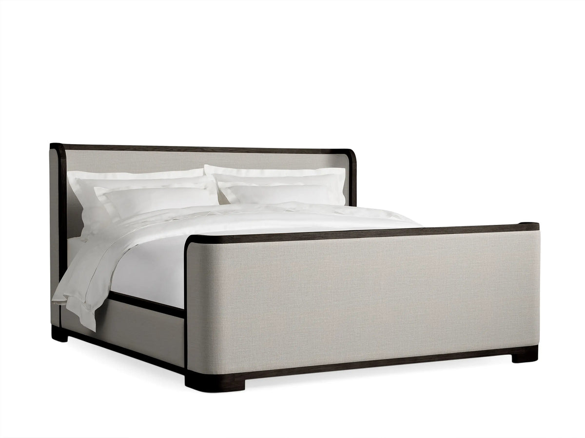 Darien Curved Shelter Bed with High Footboard