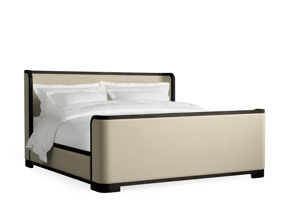 Darien Curved Shelter Bed with High Footboard