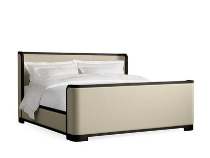 Darien Curved Shelter Bed with High Footboard