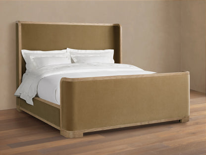 Darien Curved Shelter Bed with High Footboard