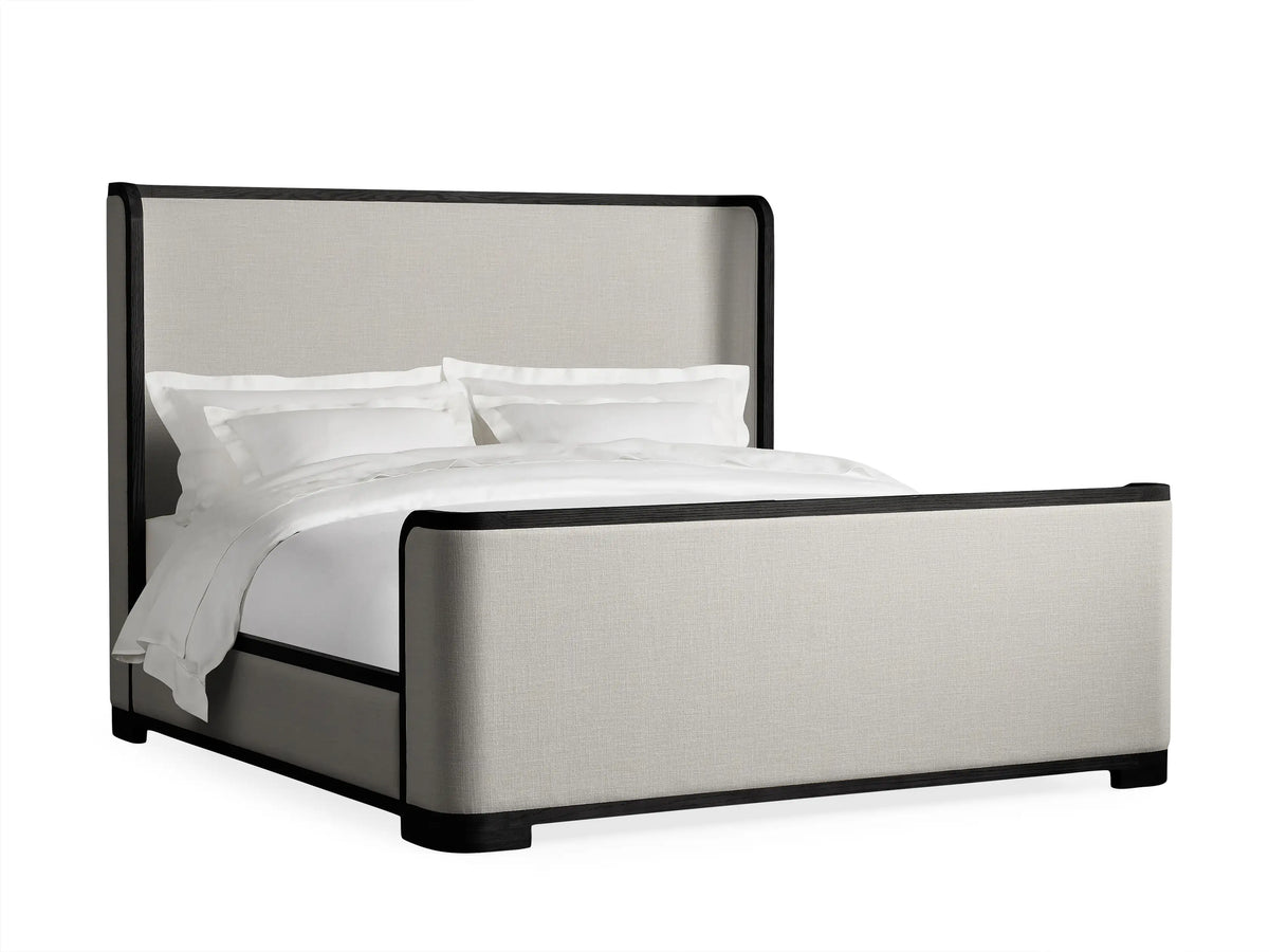 Darien Curved Shelter Bed with High Footboard