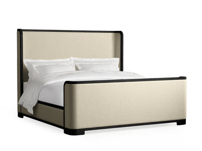 Darien Curved Shelter Bed with High Footboard