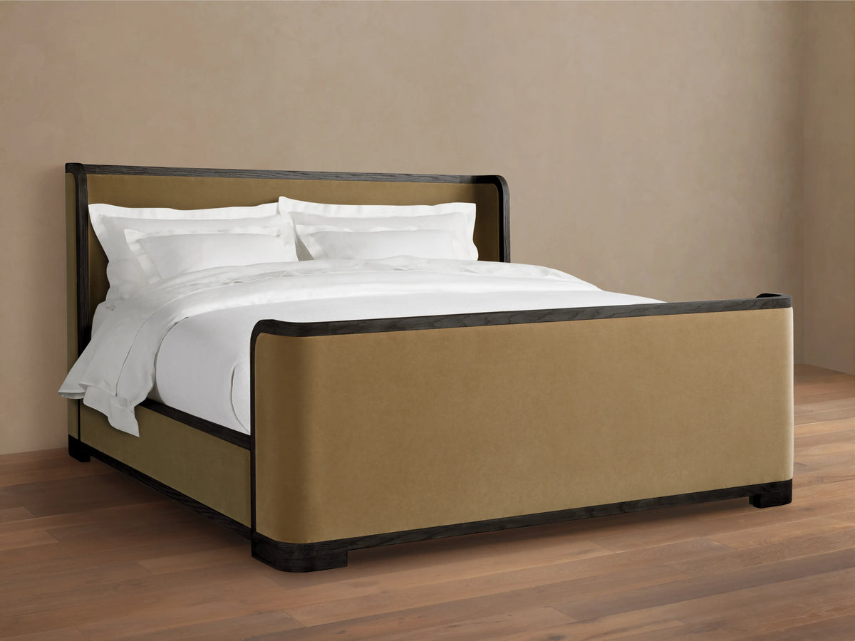 Darien Curved Shelter Bed with High Footboard