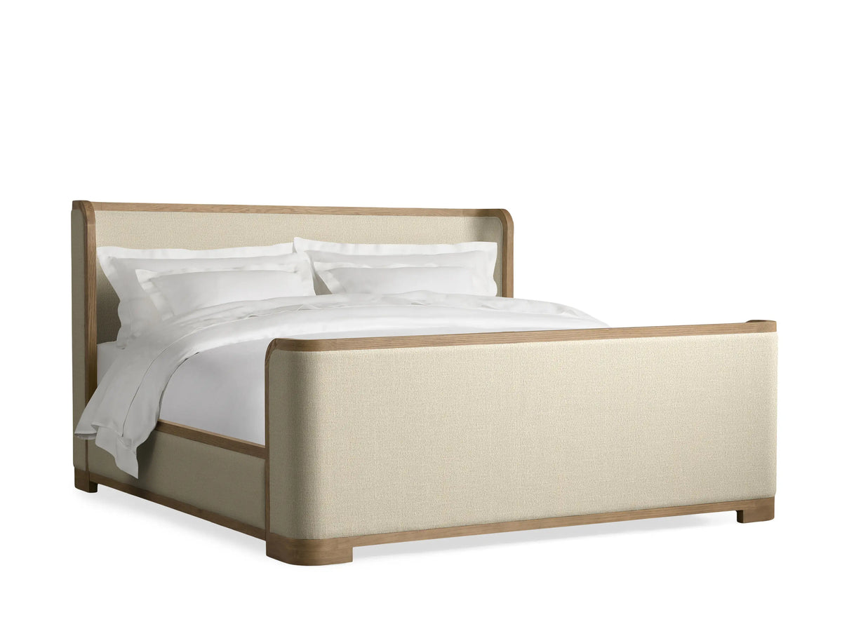 Darien Curved Shelter Bed with High Footboard