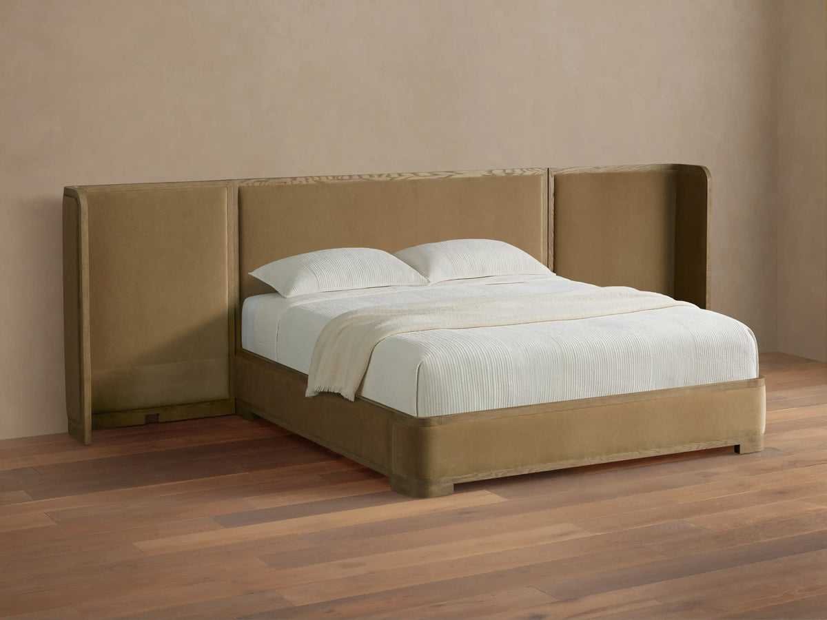 Darien Extended Curved Shelter Bed