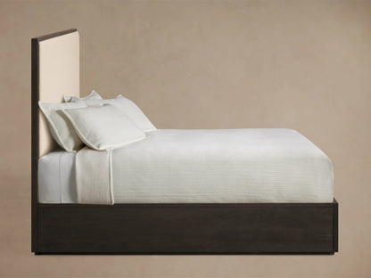 Darien Upholstered 60" King Storage Bed in Ebony (2 of 6)