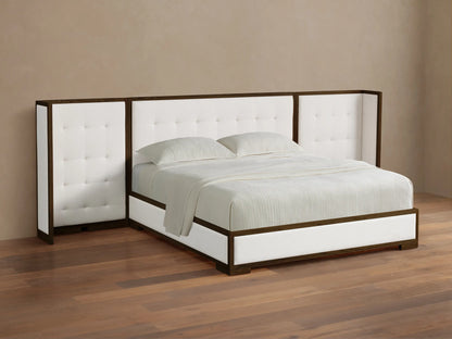 Darien Extended Box-Tufted Shelter Bed